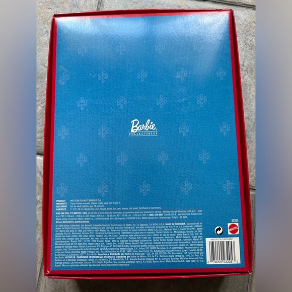 DEBOXED - Lifestyles Of The West Collection Western Plains Barbie Doll - Picture 4 of 5